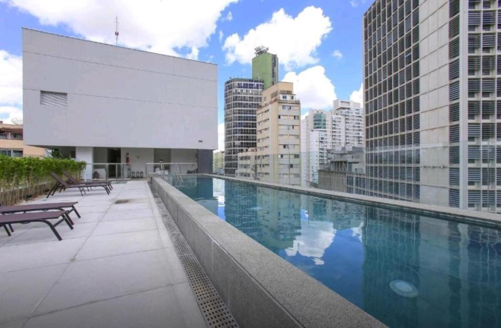 Ferienwohnung Apto Com Wifi, Piscina, Academia No Coracao De São Paulo Exterior foto